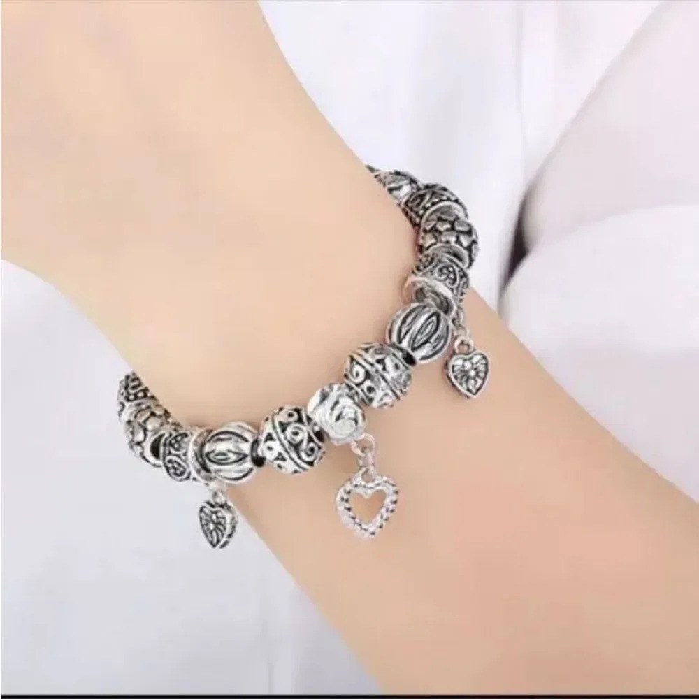 Bracelet with different charms